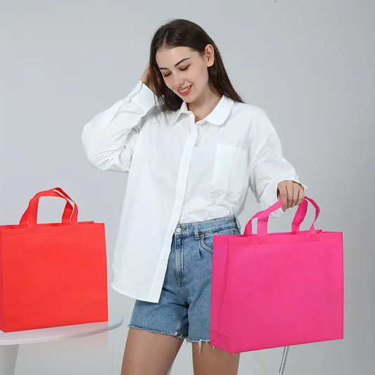 Non woven tote bag customized shopping eco-friendly bag packaging training class promotion customized advertising bag printing logo