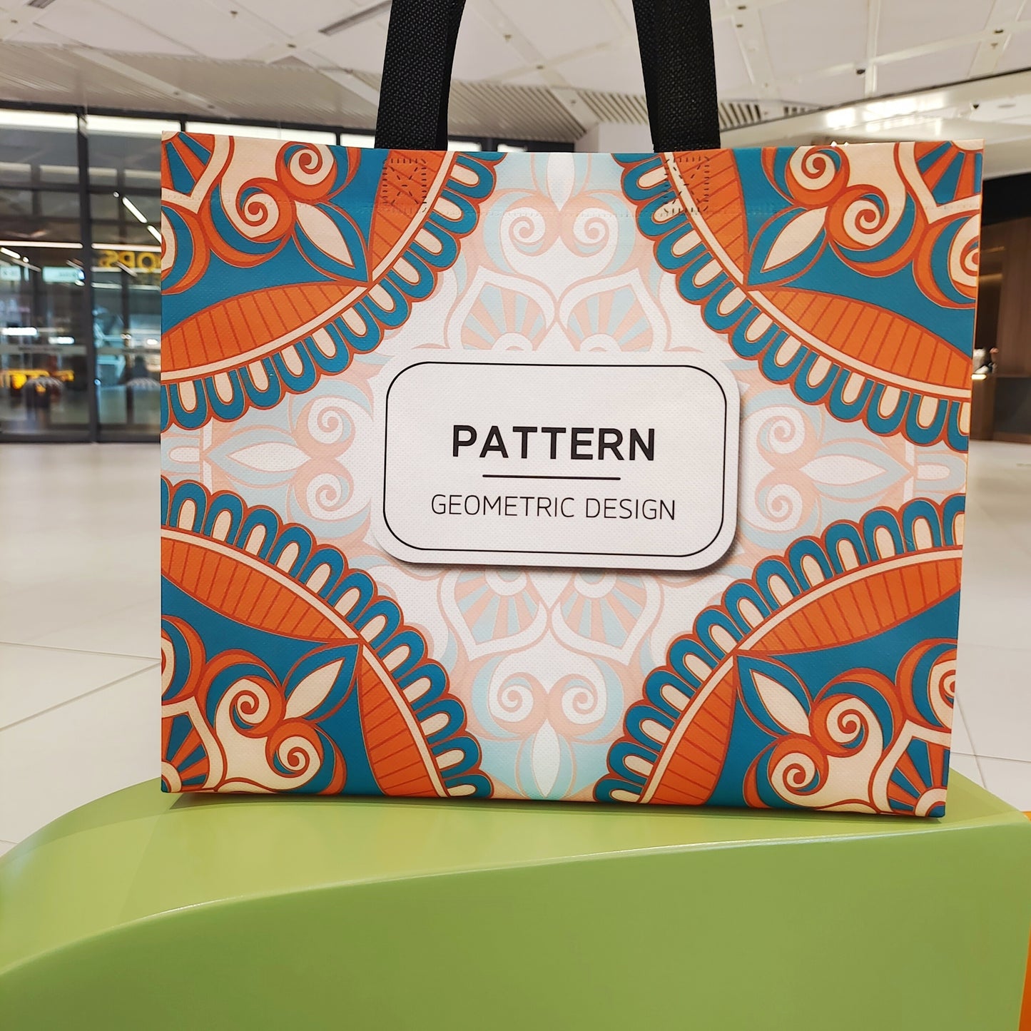 Laminated Print Tote Bags 20Pcs, Non-Woven Shopping Bags for Wedding Favors, Birthday Parties & Craft Projects, Bulk Party Supply Decorations