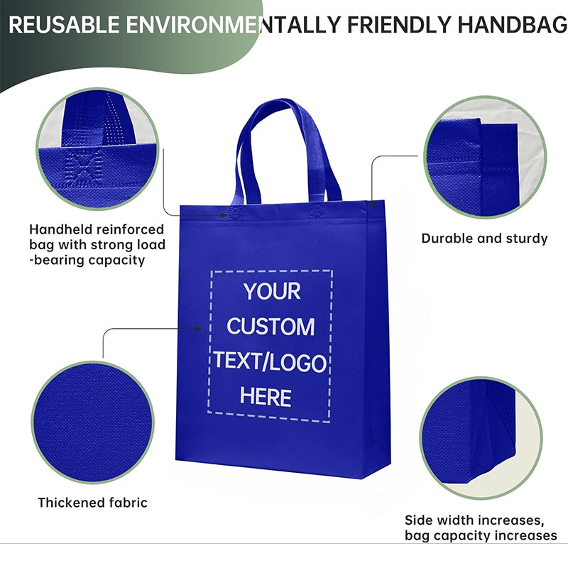 Non woven tote bag customization company enterprise advertisement Non woven bag Canvas environmentally friendly shopping bag customization logo