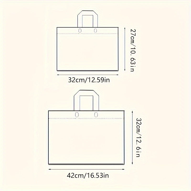 50-Pack Custom Non-Woven Gift Bags – Add Single-Color Text, Logo, or Designs; Durable Orange Tote Bags for Jewelry & Accessories Packaging, Perfect for Weddings, Birthday Parties, Bridal Showers, Halloween, Easter, Thanksgiving, and Small Gifts