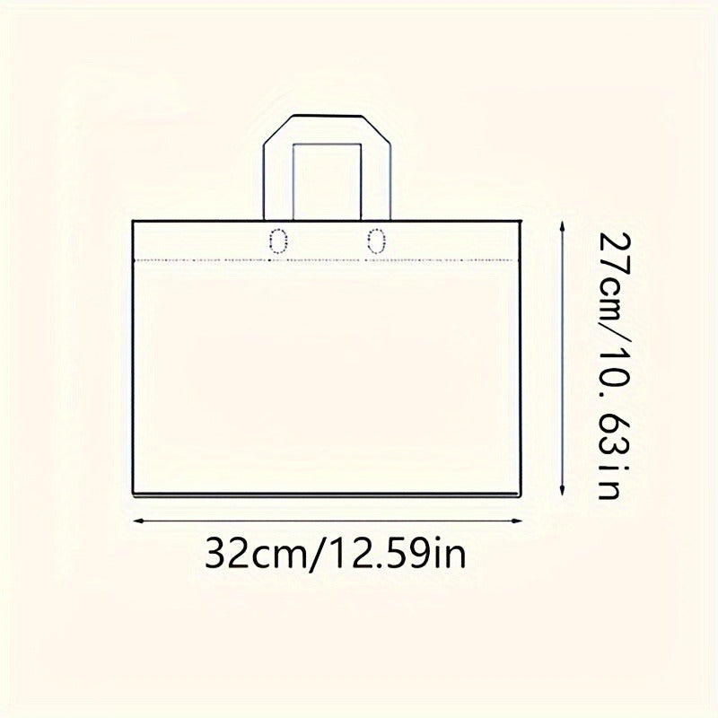 Laminated Print Tote Bags 20Pcs, Non-Woven Shopping Bags for Wedding Favors, Birthday Parties & Craft Projects, Bulk Party Supply Decorations