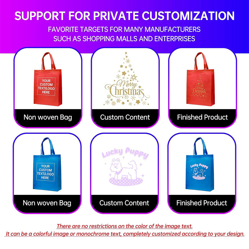 Non woven tote bag customization company enterprise advertisement Non woven bag Canvas environmentally friendly shopping bag customization logo