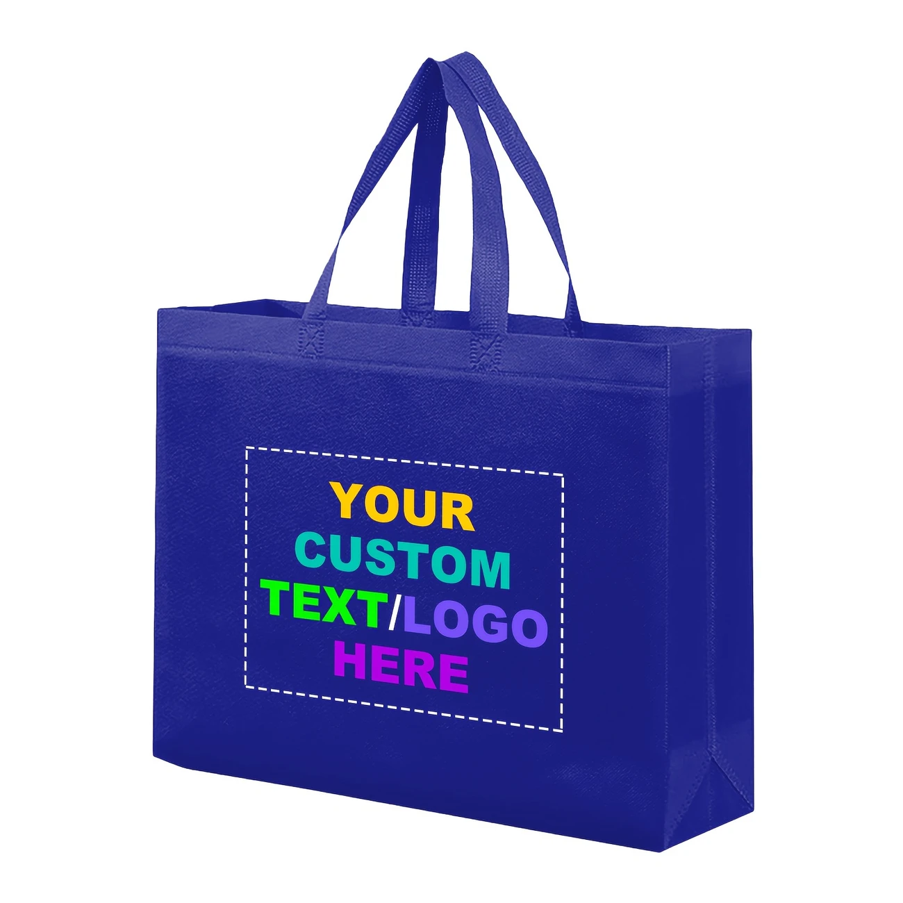 Non woven tote bag customized shopping eco-friendly bag packaging training class promotion customized advertising bag printing logo