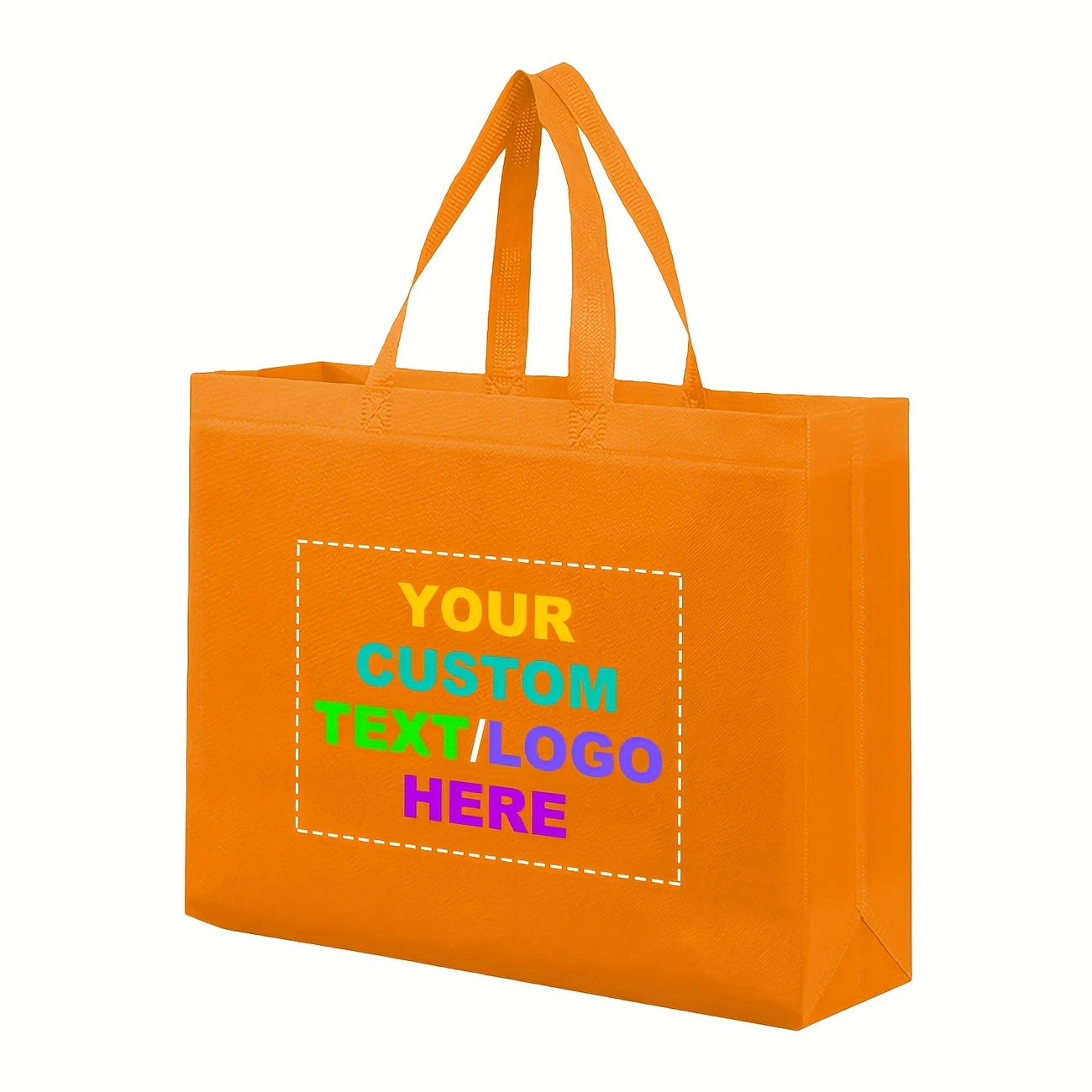 Non woven tote bag customized shopping eco-friendly bag packaging training class promotion customized advertising bag printing logo