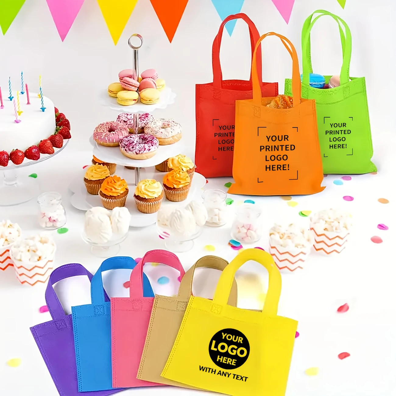 Customized non-woven bags, hand-held promotional bags, eco-friendly bags, customized logo printed canvas bags, shopping bags, urgent wholesale