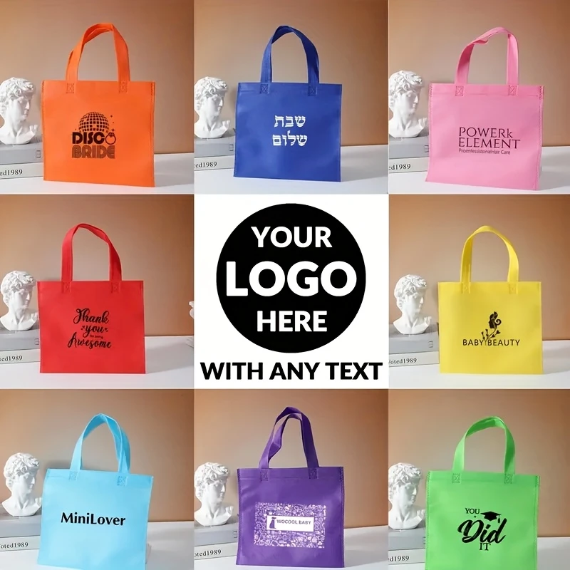 Customized non-woven bags, hand-held promotional bags, eco-friendly bags, customized logo printed canvas bags, shopping bags, urgent wholesale
