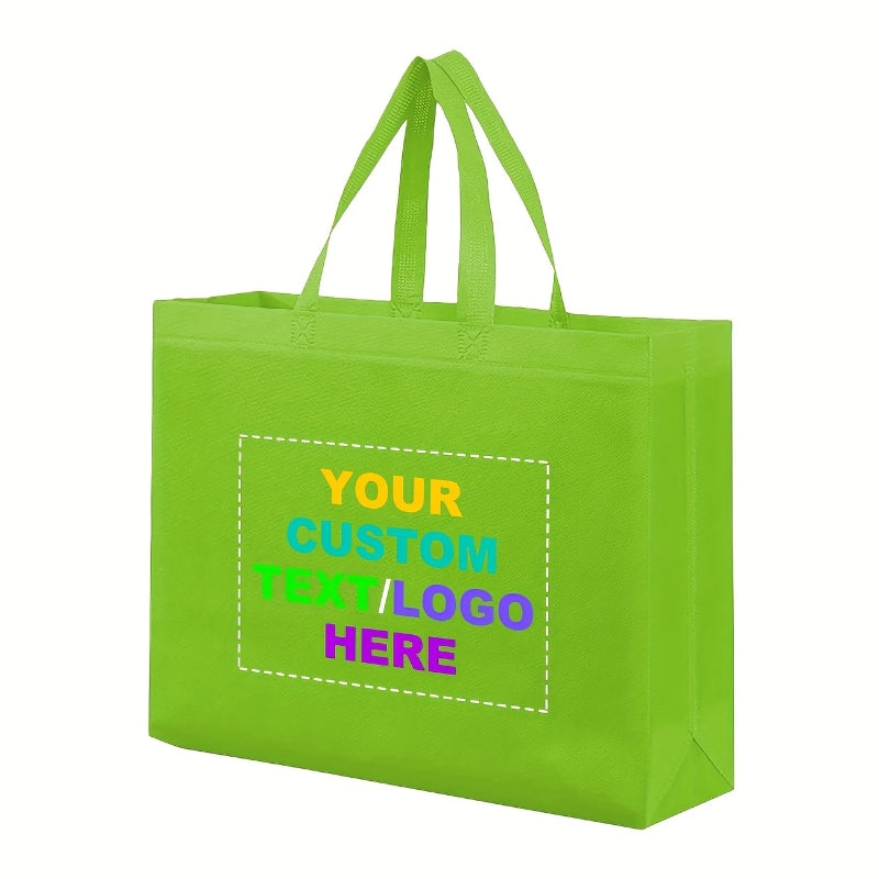Non woven tote bag customized shopping eco-friendly bag packaging training class promotion customized advertising bag printing logo