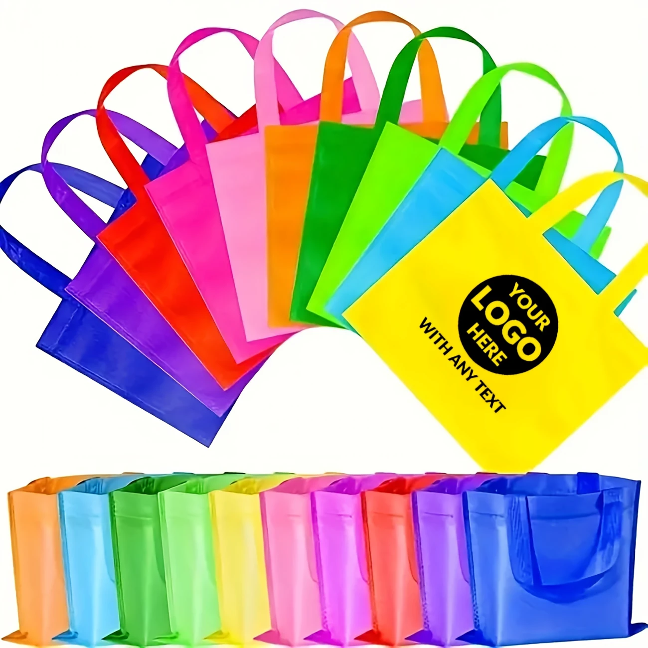Customized non-woven bags, hand-held promotional bags, eco-friendly bags, customized logo printed canvas bags, shopping bags, urgent wholesale