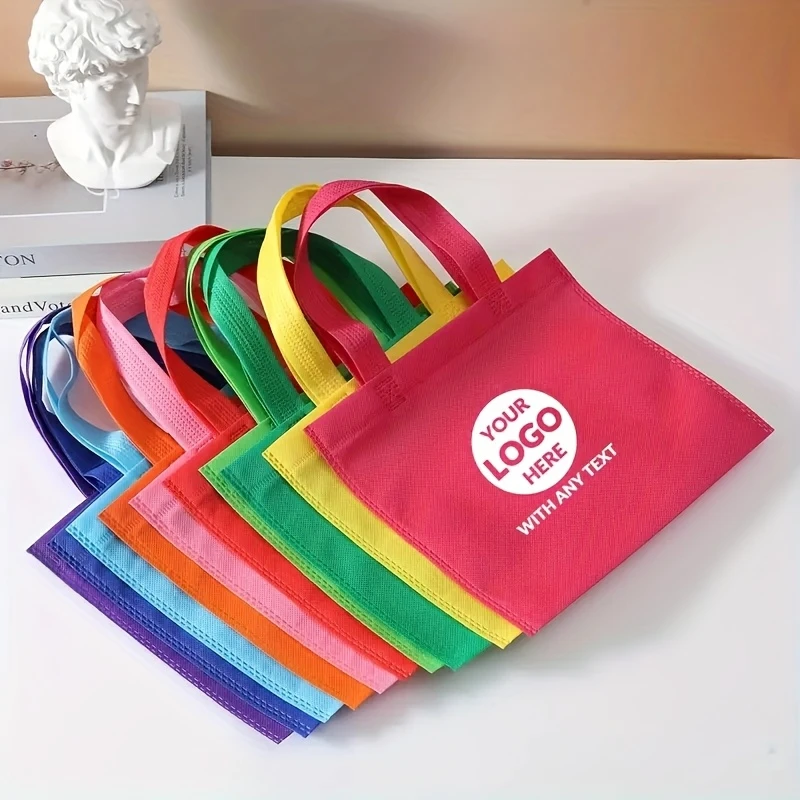 Customized non-woven bags, hand-held promotional bags, eco-friendly bags, customized logo printed canvas bags, shopping bags, urgent wholesale
